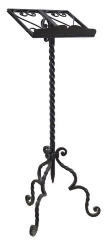 WROUGHT IRON MUSIC STAND OR