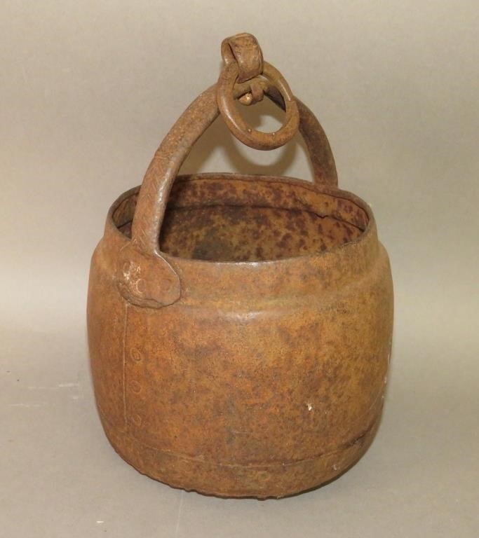 WROUGHT IRON POTca. 1900 (?);