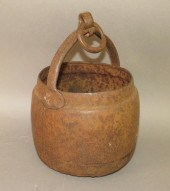WROUGHT IRON POTca. 1900 (?);