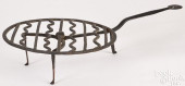 WROUGHT IRON ROTATING BROILER,