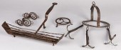 WROUGHT IRON ROTATING TOASTER,