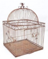 WROUGHT IRON SCROLLWORK DOME T
