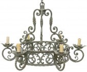 WROUGHT IRON SCROLLWORK SIX-LI