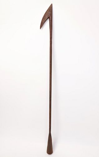 WROUGHT IRON SINGLE FLUE HARPOON,