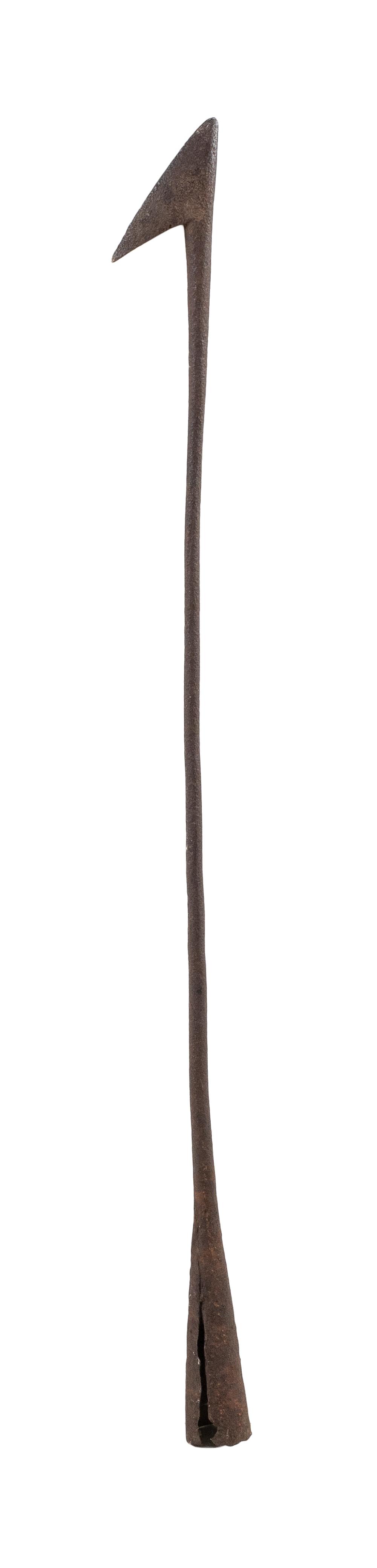 WROUGHT IRON SINGLE-FLUE HARPOON