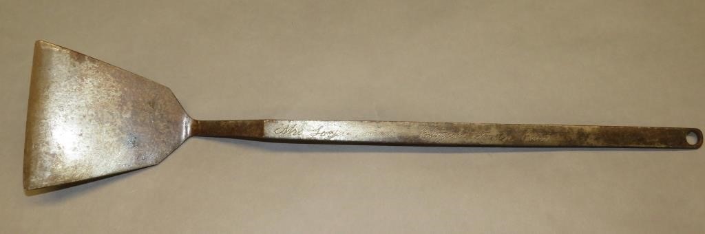 WROUGHT IRON SPATULA BY W.C.