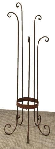 WROUGHT IRON STAND FOR HANGING