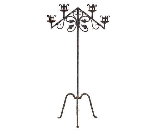 WROUGHT IRON STANDING