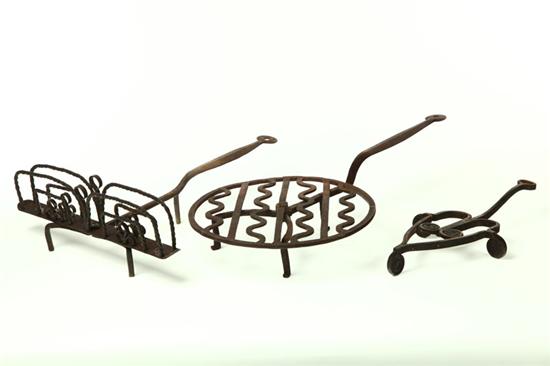 WROUGHT IRON TOASTER  GRIDDLE 