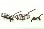 WROUGHT IRON TOASTER  GRIDDLE