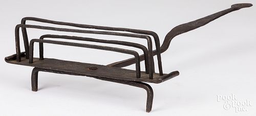 WROUGHT IRON TOASTERWrought iron