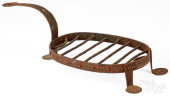 WROUGHT IRON TRIVET, 18TH/19TH