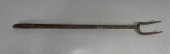WROUGHT IRON TWO PRONG FORK SI