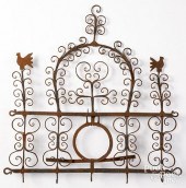 WROUGHT IRON UTENSIL HANGERWro