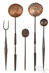 WROUGHT IRON UTENSILS<br>Wroug