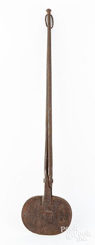 WROUGHT IRON WAFER IRON, 19TH