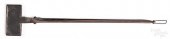 WROUGHT IRON WAFER IRON, DATED