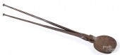 WROUGHT IRON WAFER IRON, DATED