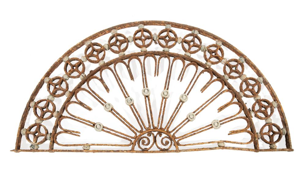 WROUGHT IRON WINDOW GRILLEAntique