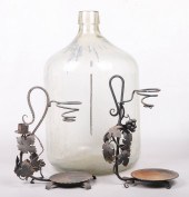 Wrought iron wine dispenser st