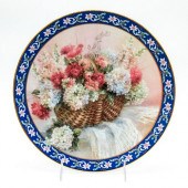 W.S. GEORGE PORCELAIN PLATE, H