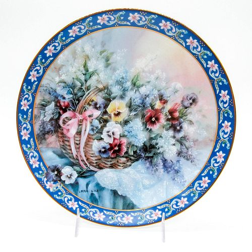 W.S. GEORGE PORCELAIN PLATE,