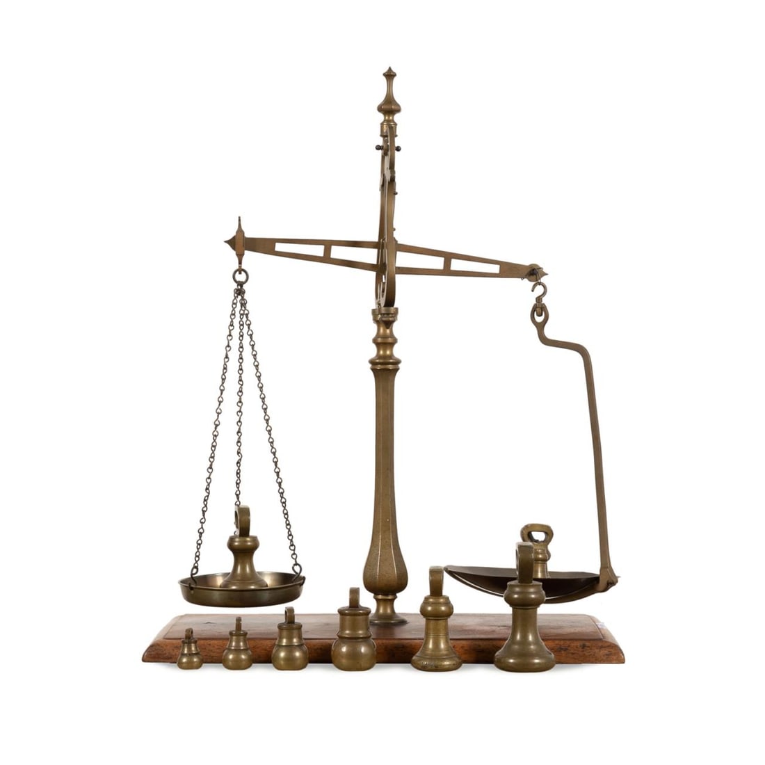 W.T. AVERY LTD, BRASS 10 POUND