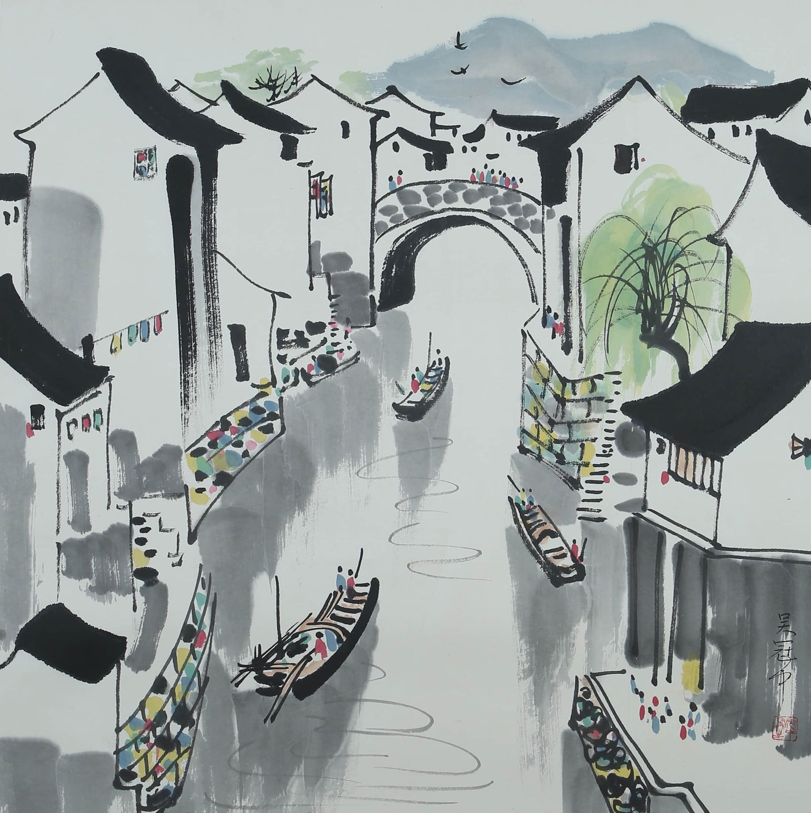 WU GUANZHONG (1919–2010),