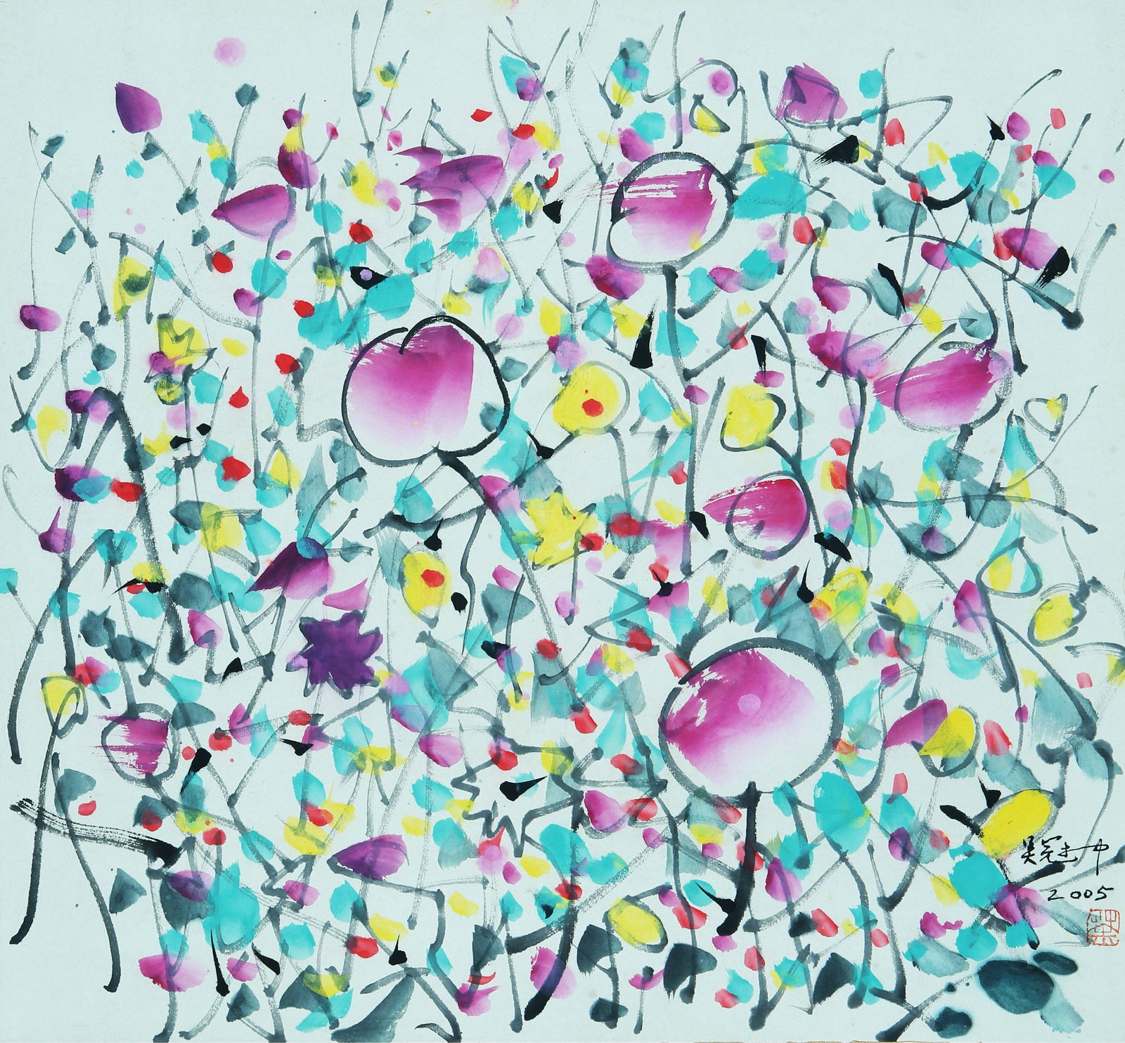 WU GUANZHONG (1919-2010),