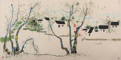 WU GUANZHONG (1919-2010), ATTR