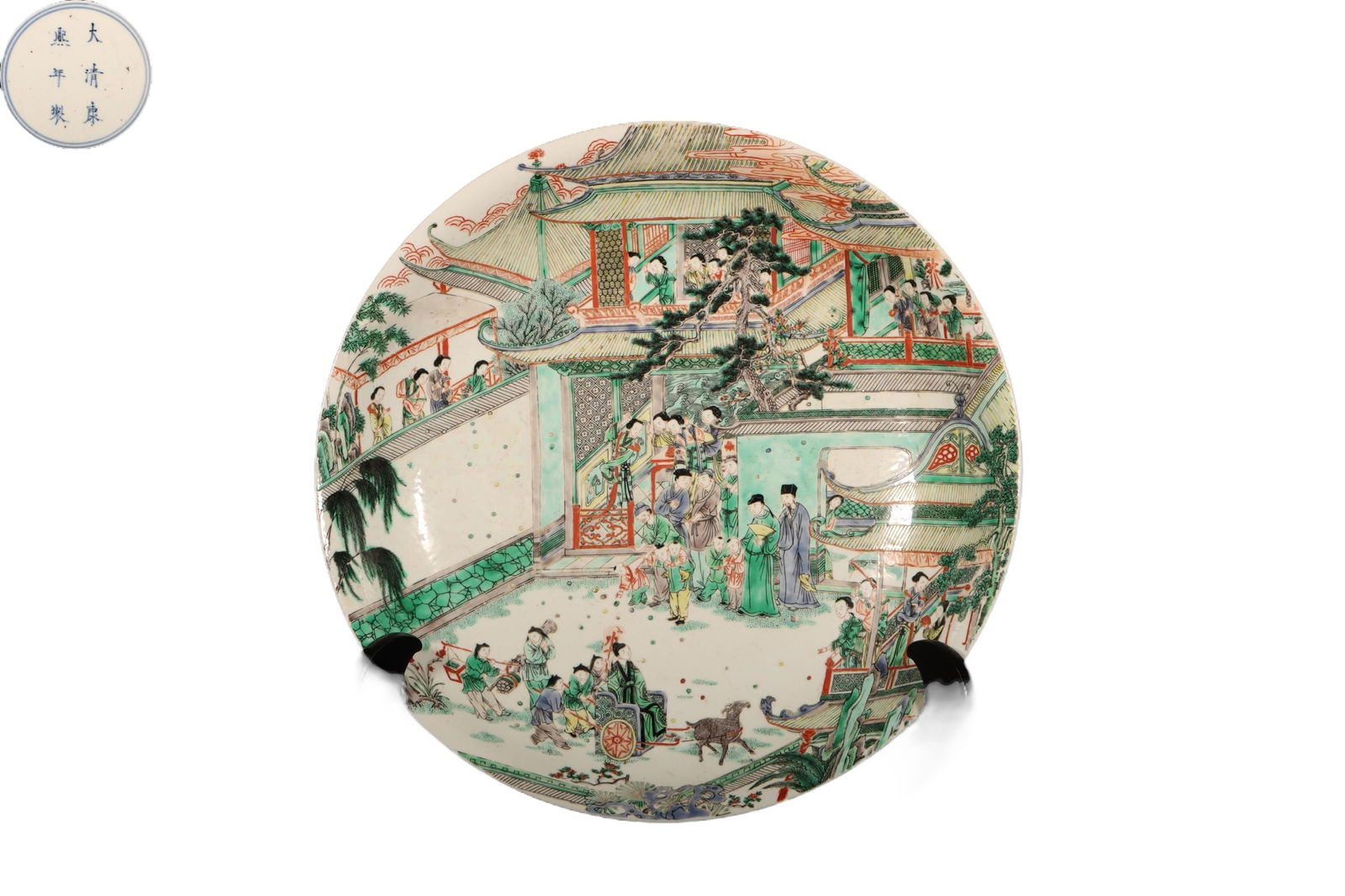 WUCAI GLAZE FIGURE STORY PATTERN