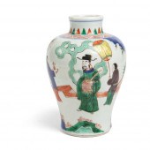 WUCAI 'MEIPING' VASE
QING DYNA
