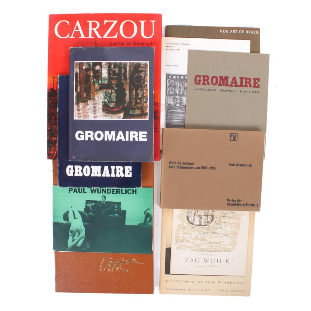 WUNDERLICH, GROMAIRE, CARZOU,