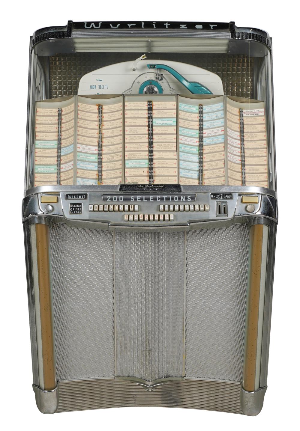 WURLITZER "CENTENNIAL" JUKEBOX200