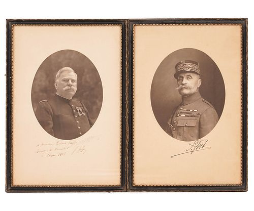 WW I FRENCH GENERAL PORTRAITSFramed