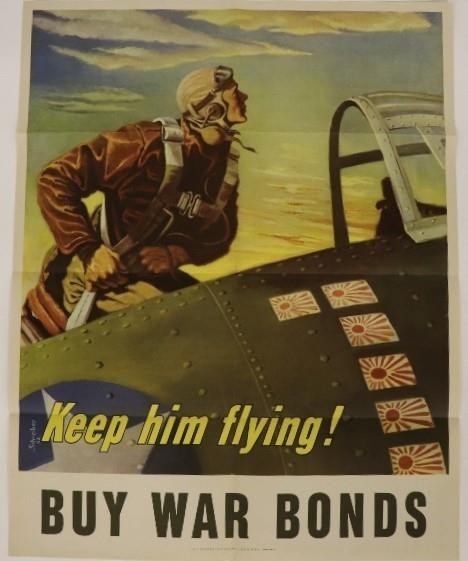 WW II poster by Schreiber, 'Buy War