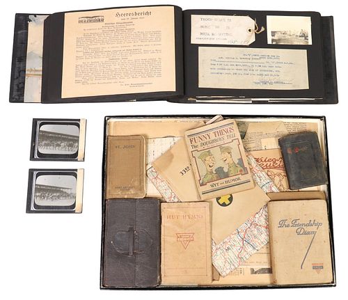 WW1 ARCHIVE OF MACHINE GUN