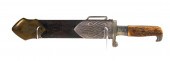 WW2 GERMAN NAZI RAD DAGGER CAR
