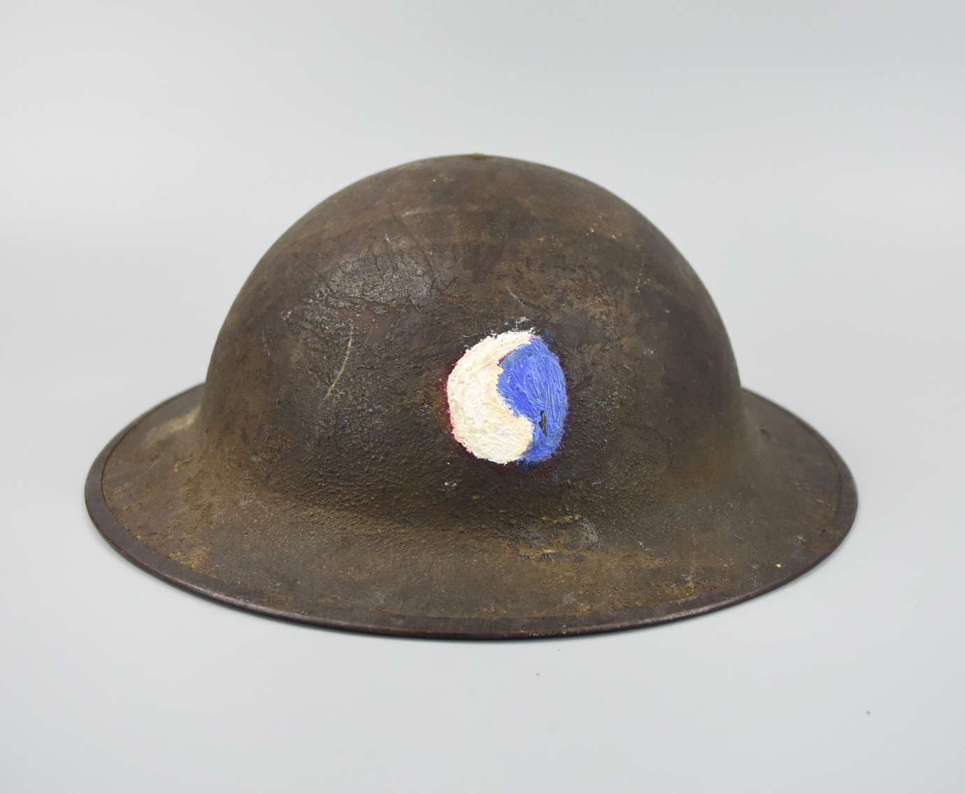 WW2 IRON MILITARY HELMET This
