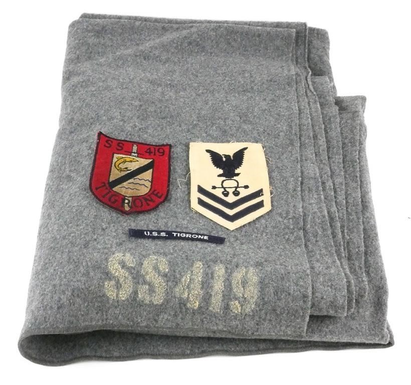 WW2 NAVY SUBMARINE PATCHES &