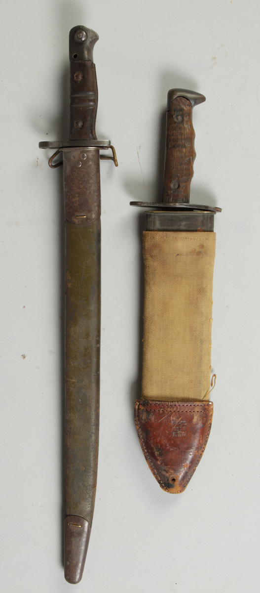 WWI Bayonet & Knife L 22 1/2'' &