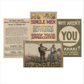 WWI BRITISH RECRUITING POSTERS