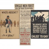 WWI BRITISH RECRUITING POSTERS