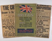 WWI BRITISH RECRUITING POSTERS
