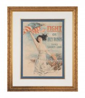 WWI "FIGHT OR BUY BONDS" OFFSE