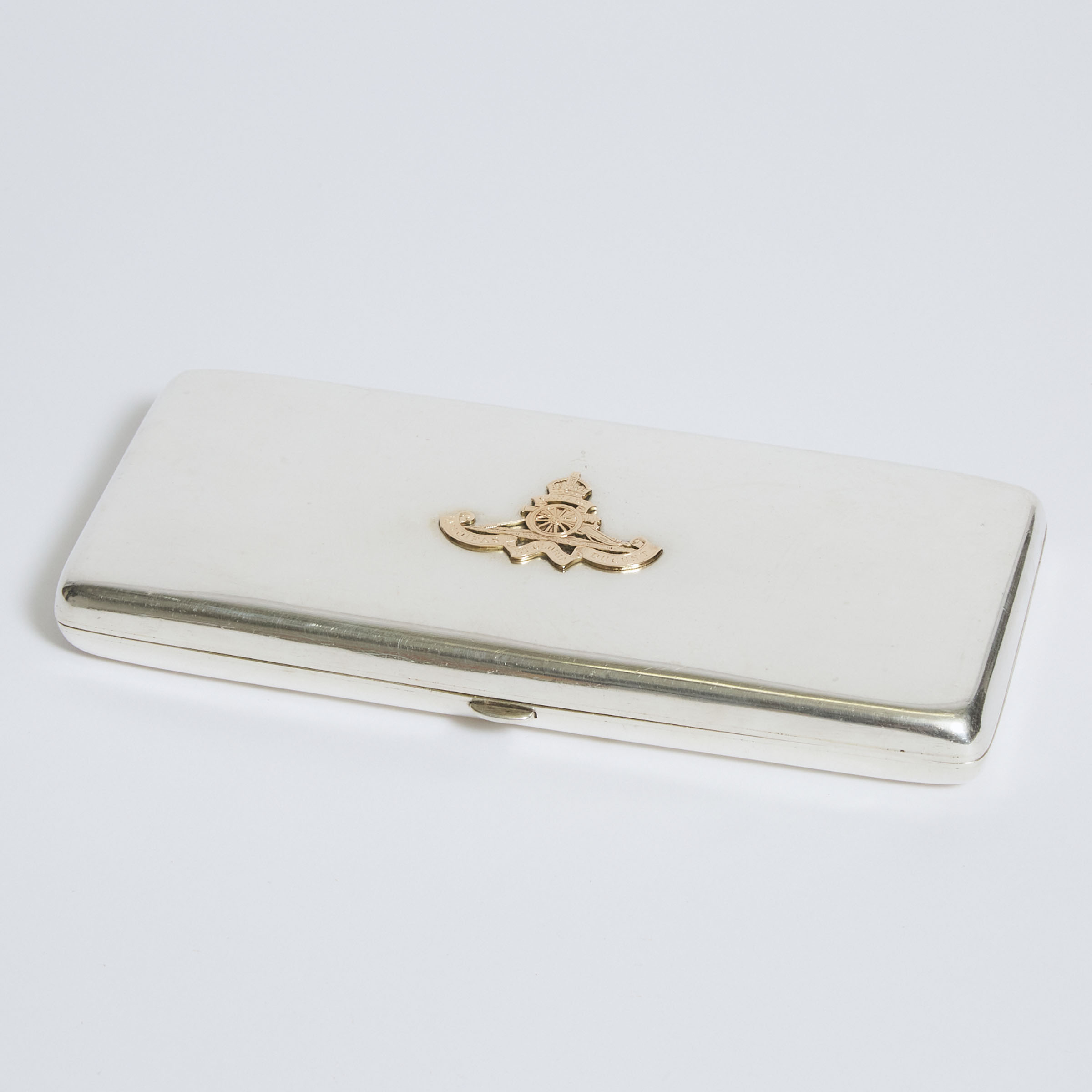 WWI Gold Mounted Silver Royal