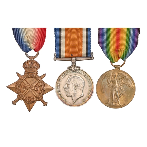 WWI, group of three, 1914-15