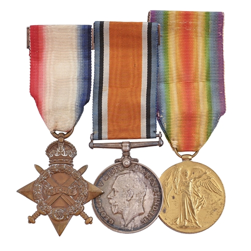 WWI, group of three, 1914-15