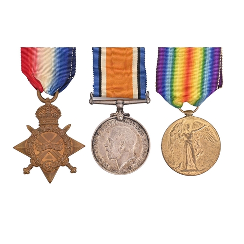 WWI, group of three, 1914-15