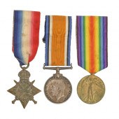 WWI, group of three, 1914-15 S